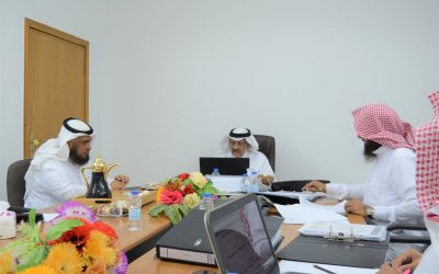 زيارة فريق التقييم لمعايير الحوكمة المستشار/ جمال عبدالله الهندي للجمعية